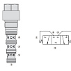 Запорные клапаны 50L22M-44