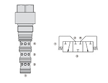 Запорные клапаны 50L22M-44