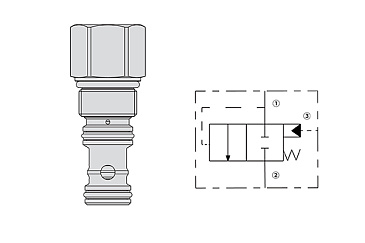 Логические клапаны 50LA10-S35