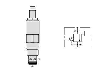 Перепускной клапан 35R10-22