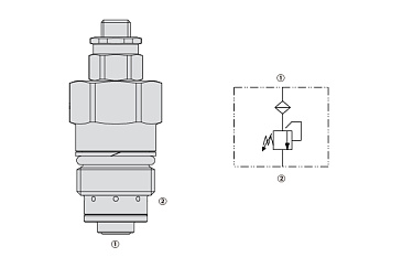 Перепускной клапан HRV0-M16