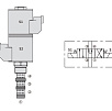 Электромагнитный реверсивный клапан 35SD10-4754B