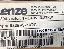 Преобразователь Частот E82EV371K2C/0.37kW