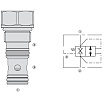 Логические клапаны 50LA10-S38